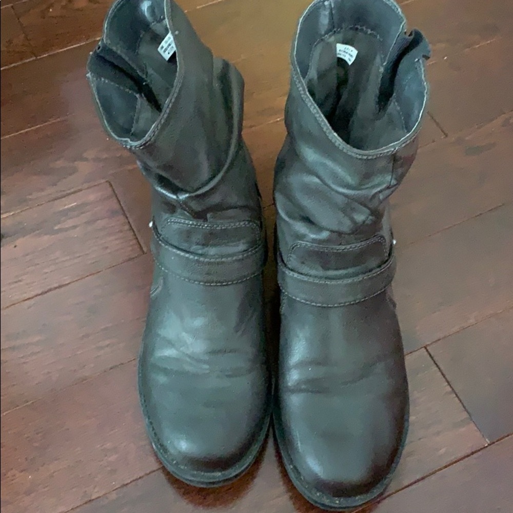 Gray Booties - Picture 2 of 4